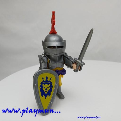 PLAYMOBIL GUERRERO CABALLERO MEDIEVAL MUÑECO CLICK  MOD1037