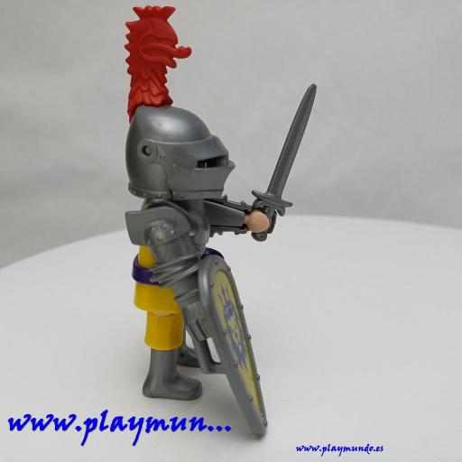 PLAYMOBIL GUERRERO CABALLERO MEDIEVAL MUÑECO CLICK  MOD1037 [1]