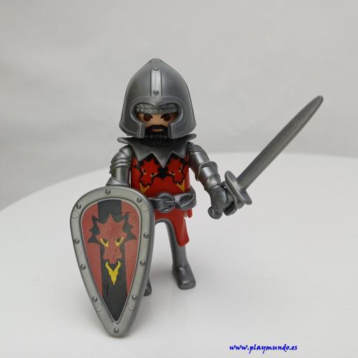 PLAYMOBIL GUERRERO CABALLERO MEDIEVAL MUÑECO CLICK  MOD1040 [0]
