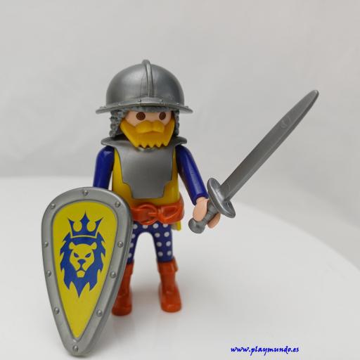 PLAYMOBIL GUERRERO CABALLERO MEDIEVAL MUÑECO CLICK  MOD1042 [0]