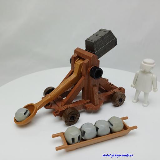 PLAYMOBIL CATAPULTA MEDIEVAL