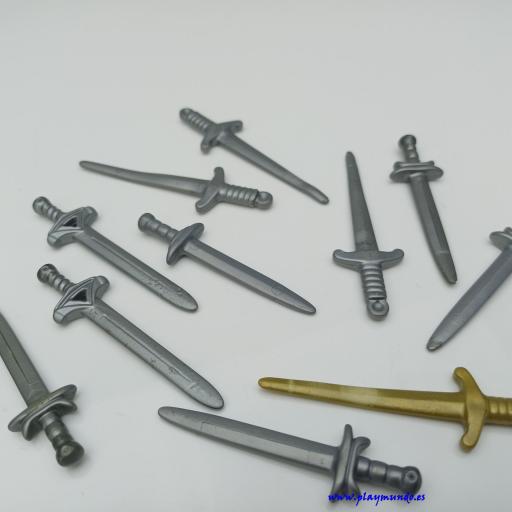 PLAYMOBIL ESPADAS  MEDIEVALES (CON DEFECTO) [1]