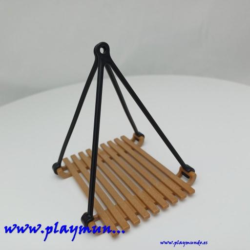 PLAYMOBIL PLATAFORMA ELEVACION GRUA BARCO PIRATA REF. 3750 3550 [1]