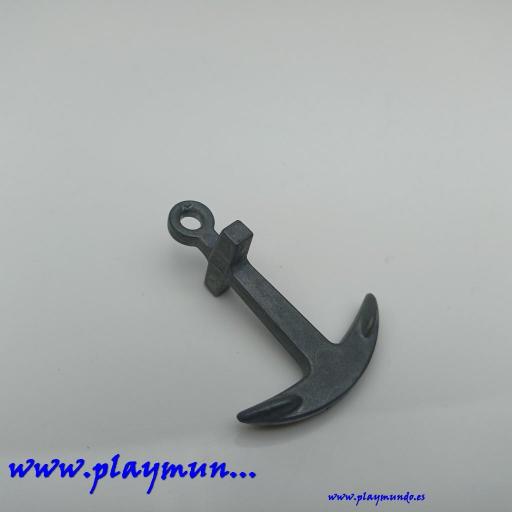 PLAYMOBIL ANCLA PIRATA BARCO CORSARIO METALICA PARA REF. 3750 3550 [0]