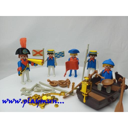 PLAYMOBIL 3546 TRIPULACION PIRATA ( AÑO 1978 - 1984) [0]