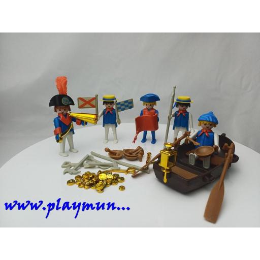 PLAYMOBIL 3546 TRIPULACION PIRATA ( AÑO 1978 - 1984) [1]