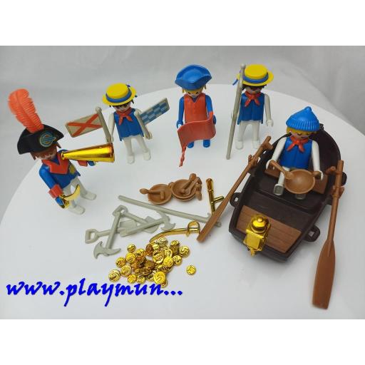 PLAYMOBIL 3546 TRIPULACION PIRATA ( AÑO 1978 - 1984) [2]