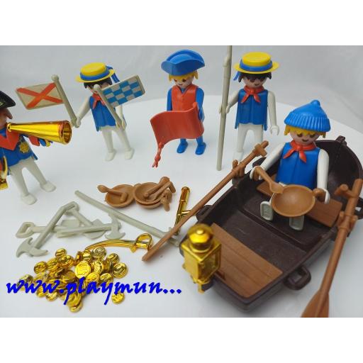 PLAYMOBIL 3546 TRIPULACION PIRATA ( AÑO 1978 - 1984) [5]