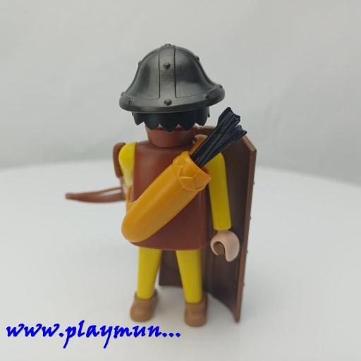PLAYMOBIL 3651  CABALLERO BALLESTERO MEDIEVAL (AÑO 1993) [2]