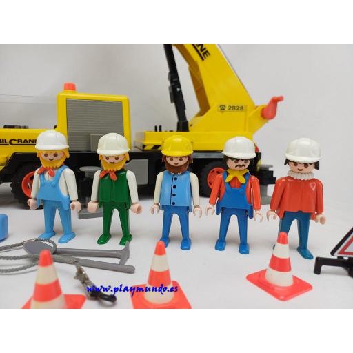 PLAYMOBIL 3761 GRUA TELESCOPICA (AÑO 1988-2002) [0]