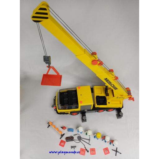 PLAYMOBIL 3761 GRUA TELESCOPICA (AÑO 1988-2002) [2]