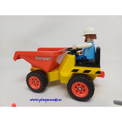 PLAYMOBIL 3756 DUMPER CONSTRUCCION (1988 -1997) [3]