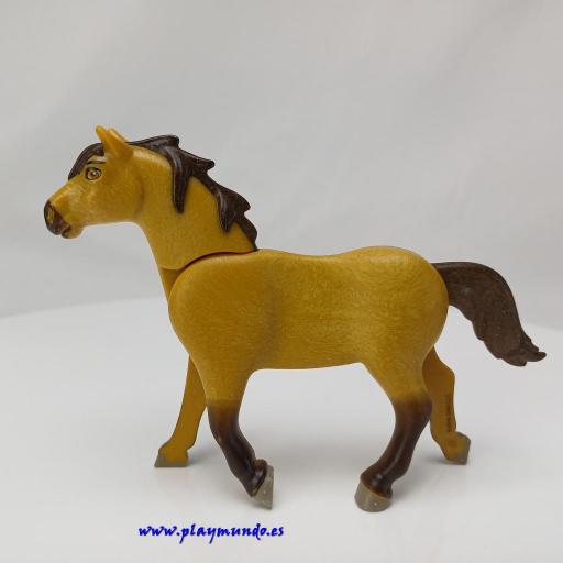 PLAYMOBIL CABALLO  MARRON MOD068