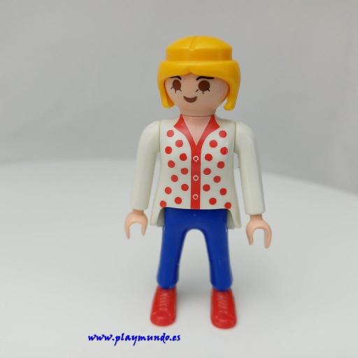 PLAYMOBIL MUÑECO CLICK MUJER MOD847