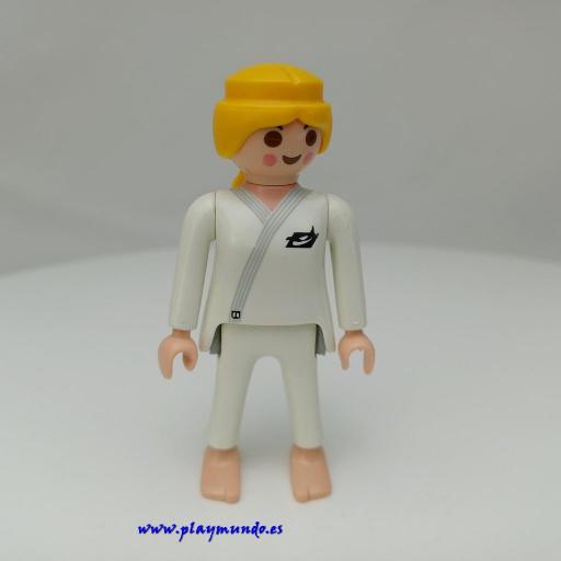 PLAYMOBIL MUJER MUÑECO JUDO KARATE CLICK  MOD223 [0]