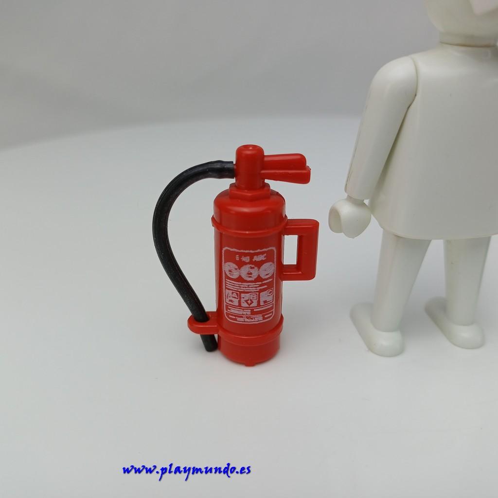 PLAYMOBIL EXTINTOR INCENDIOS BOMBEROS