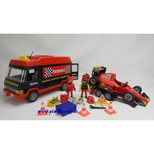 PLAYMOBIL  3289 EQUIPO DE CARRERAS DE FORMULA 1 (AÑO 2002) [0]