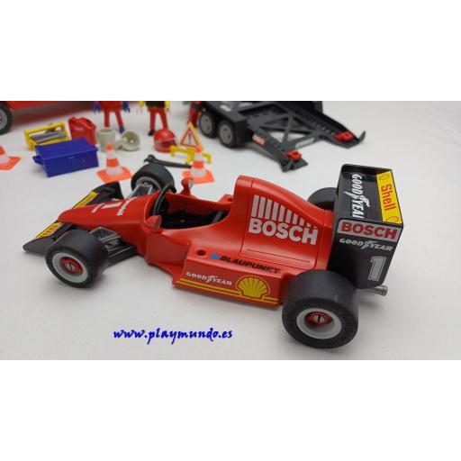 PLAYMOBIL  3289 EQUIPO DE CARRERAS DE FORMULA 1 (AÑO 2002) [3]
