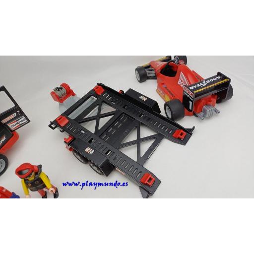 PLAYMOBIL  3289 EQUIPO DE CARRERAS DE FORMULA 1 (AÑO 2002) [4]