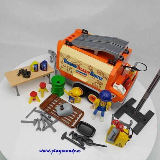 PLAYMOBIL  4422  REMOLQUE ASISTENCIA RALLY (AÑO 2004) [1]