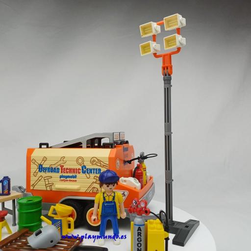 PLAYMOBIL  4422  REMOLQUE ASISTENCIA RALLY (AÑO 2004) [2]