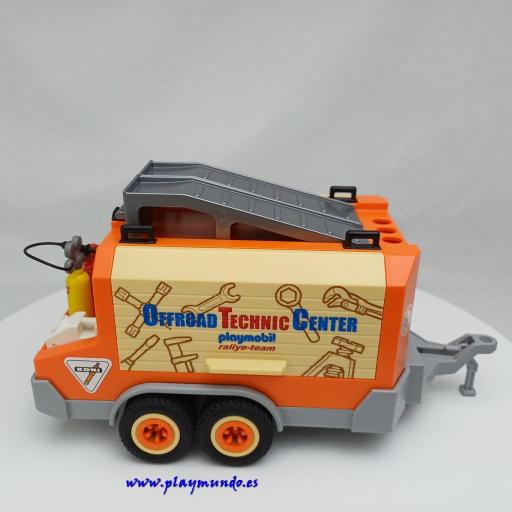 PLAYMOBIL  4422  REMOLQUE ASISTENCIA RALLY (AÑO 2004) [4]