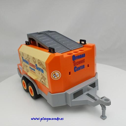 PLAYMOBIL  4422  REMOLQUE ASISTENCIA RALLY (AÑO 2004) [6]