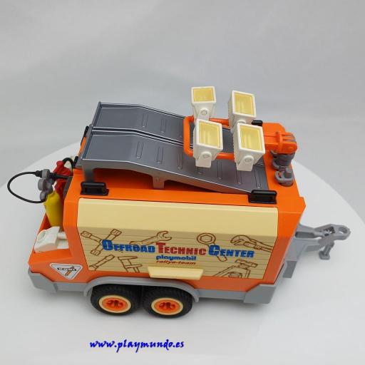 PLAYMOBIL  4422  REMOLQUE ASISTENCIA RALLY (AÑO 2004) [7]
