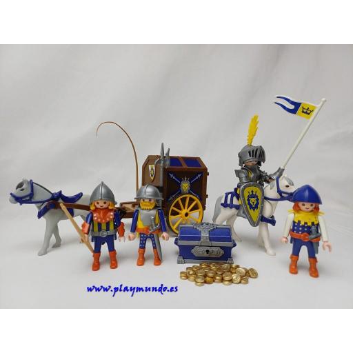 PLAYMOBIL 3314 TRANSPORTE DE TESORO MEDIEVAL (AÑO 2004) [0]