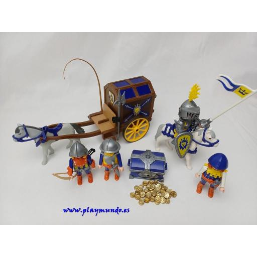 PLAYMOBIL 3314 TRANSPORTE DE TESORO MEDIEVAL (AÑO 2004) [1]