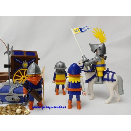 PLAYMOBIL 3314 TRANSPORTE DE TESORO MEDIEVAL (AÑO 2004) [2]
