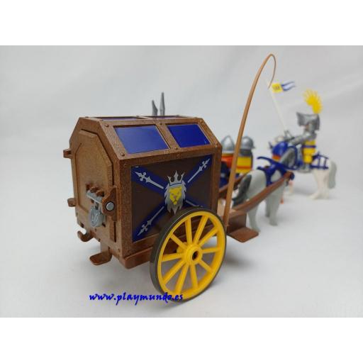 PLAYMOBIL 3314 TRANSPORTE DE TESORO MEDIEVAL (AÑO 2004) [4]