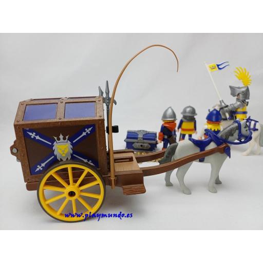 PLAYMOBIL 3314 TRANSPORTE DE TESORO MEDIEVAL (AÑO 2004) [5]