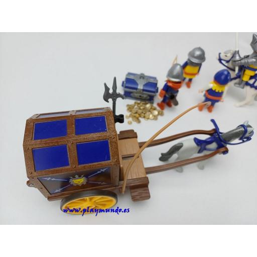 PLAYMOBIL 3314 TRANSPORTE DE TESORO MEDIEVAL (AÑO 2004) [6]