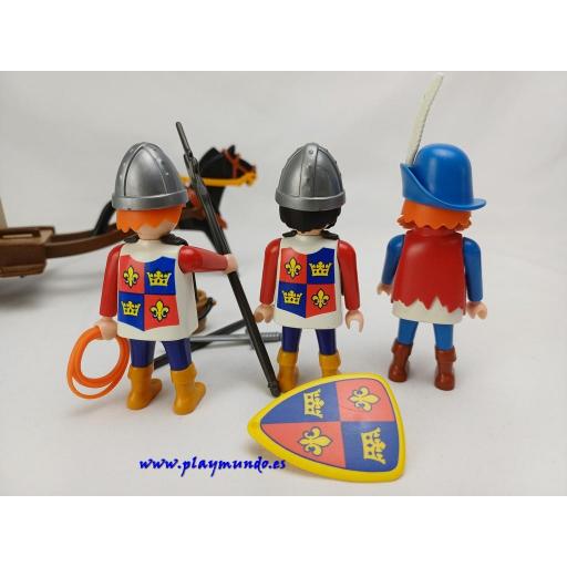 PLAYMOBIL 3674 TRANSPORTE DE BANDIDO MEDIEVAL (AÑO 1993 -2002) [2]