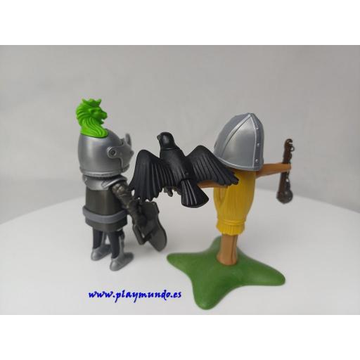 PLAYMOBIL 4768 SPECIAL CABALLERO MEDIEVAL CON ESTAFERMO  (AÑO 2012) [0]
