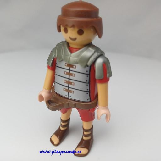 PLAYMOBIL SOLDADO ROMANO (DEFECTO, LEER DESCRIPCION) [0]