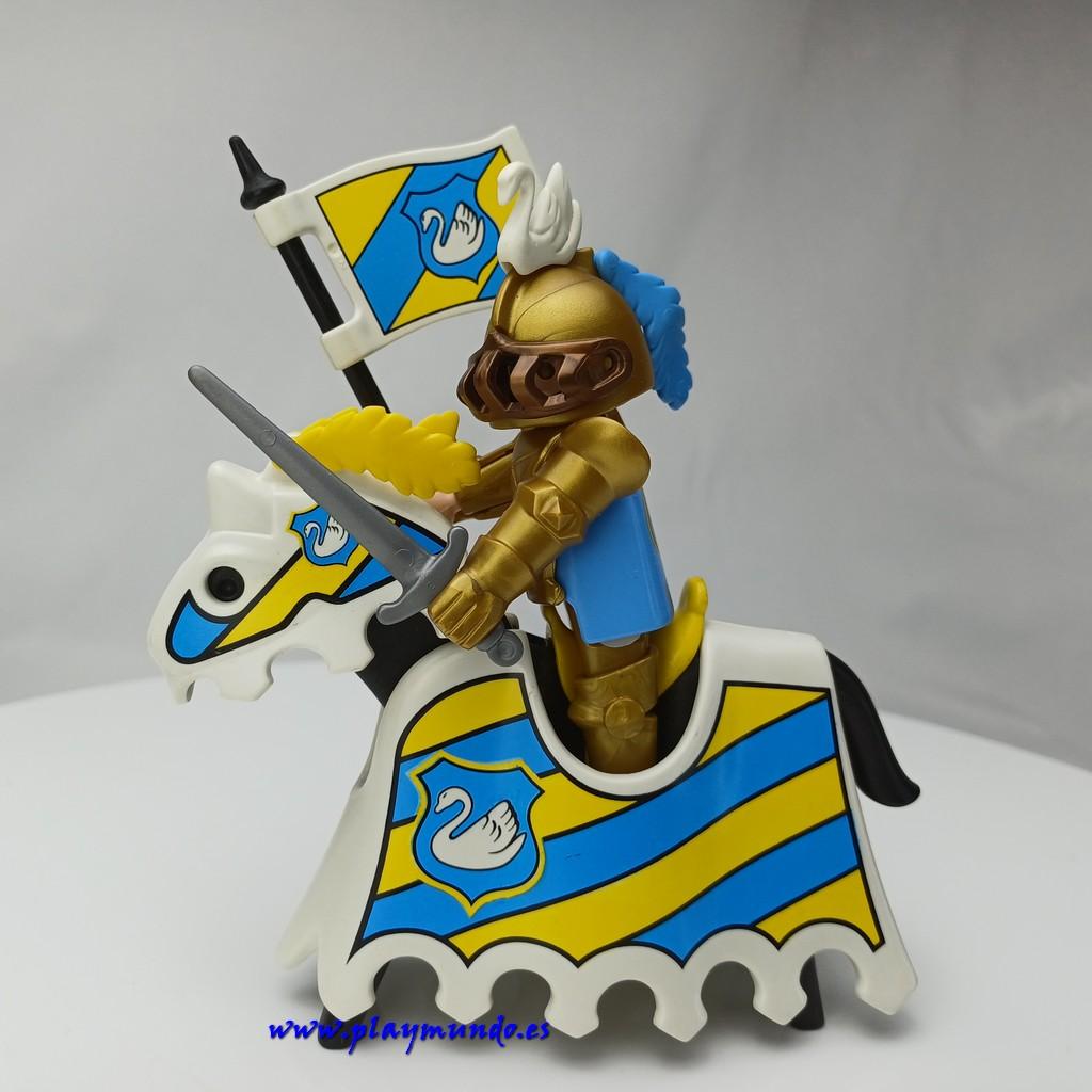 PLAYMOBIL 3024 CABALLERO CISNE (AÑO 1999)