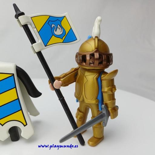 PLAYMOBIL 3024 CABALLERO CISNE (AÑO 1999) [1]