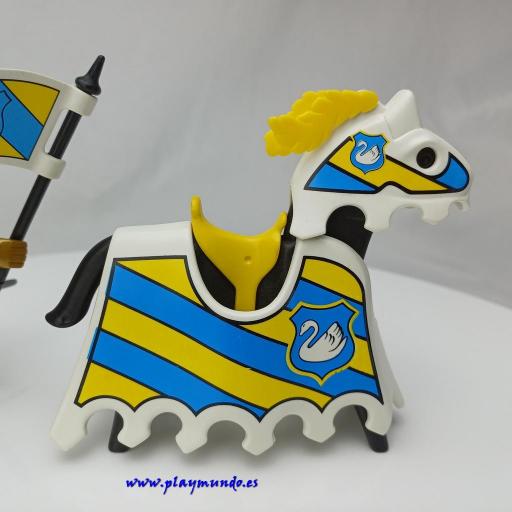 PLAYMOBIL 3024 CABALLERO CISNE (AÑO 1999) [3]