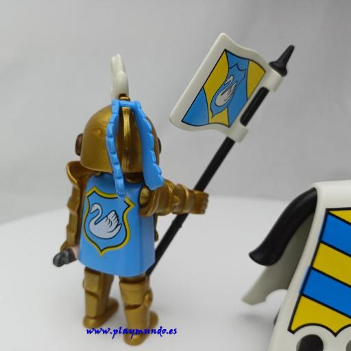 PLAYMOBIL 3024 CABALLERO CISNE (AÑO 1999) [4]