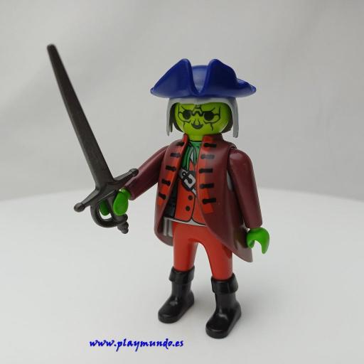 PLAYMOBIL MUÑECO CLICK PIRATA FANTASMA MOD0527