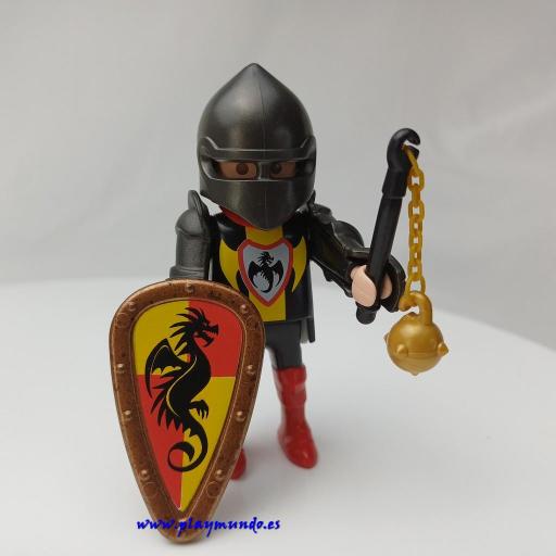 PLAYMOBIL GUERRERO CABALLERO MEDIEVAL MUÑECO CLICK  MOD1031