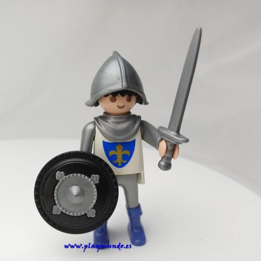 PLAYMOBIL GUERRERO CABALLERO MEDIEVAL MUÑECO CLICK  MOD3006 [0]