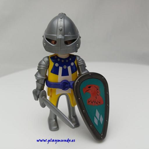 PLAYMOBIL GUERRERO CABALLERO MEDIEVAL MUÑECO CLICK  MOD0983 [0]