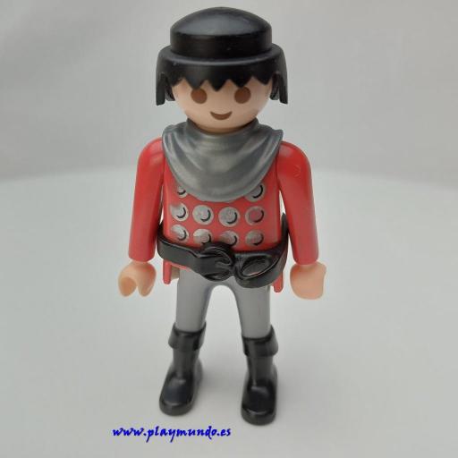 PLAYMOBIL CABALLERO MEDIEVAL MUÑECO CLICK  MOD1049 (DEFECTO) [1]
