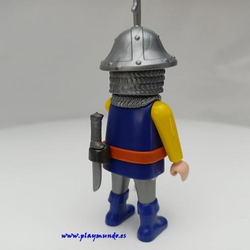 PLAYMOBIL GUERRERO CABALLERO MEDIEVAL MUÑECO CLICK  MOD1053 [2]
