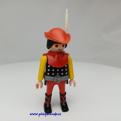 PLAYMOBIL MUÑECO CLICK PERSONAJE MEDIEVAL PIRATA mod688 [0]