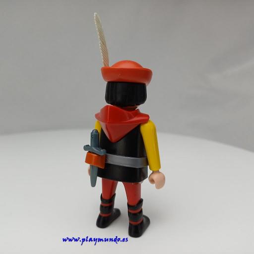 PLAYMOBIL MUÑECO CLICK PERSONAJE MEDIEVAL PIRATA mod688 [1]