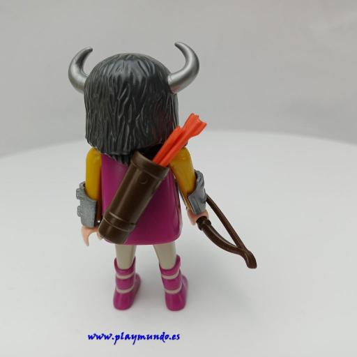 PLAYMOBIL GUERRERO CABALLERO MEDIEVAL MUÑECO CLICK  MOD1055 [1]
